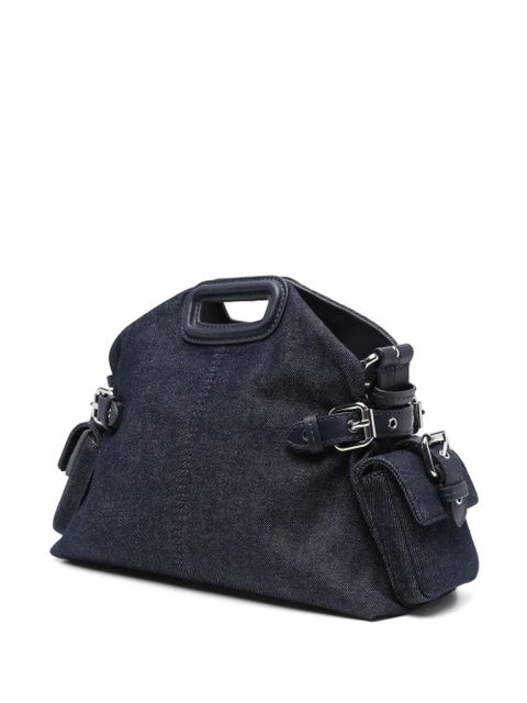 Maje Miss M denim shoulder bag - Blue - zdjęcie produktu nr 2
