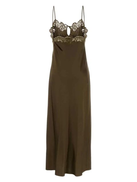 Saint Laurent silk maxi dress - Green - zdjęcie produktu nr 2