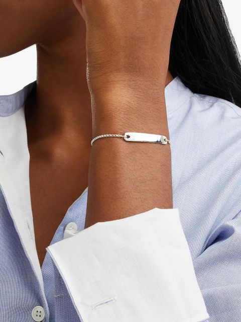 Monica Vinader Havana Friendship chain bracelet - Silver