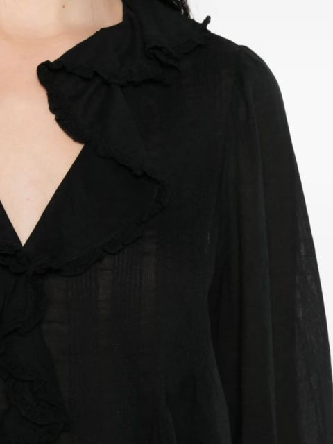 DÔEN Hardy long sleeve blouse - Black