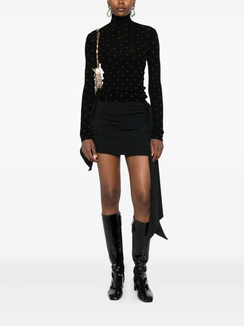 Rabanne stud-embellished jumper - Black - zdjęcie produktu nr 2