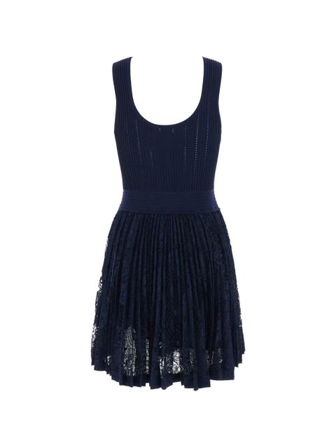 Simkhai Elis ribbed lace dress - Blue - zdjęcie produktu nr 2