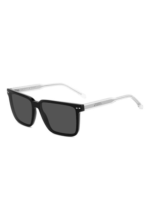 Isabel Marant Eyewear square-frame sunglasses - Grey - zdjęcie produktu nr 2