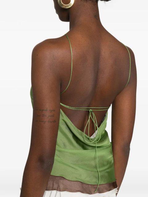 SIR. Danica layered top - Green