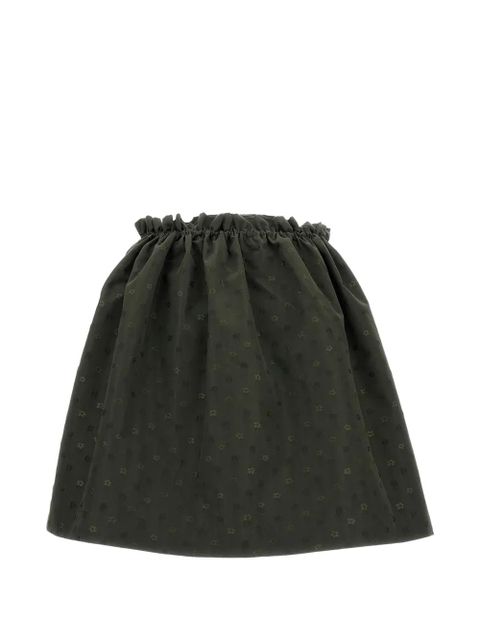 Cecilie Bahnsen Delina floral-jacquard mini skirt - Green - zdjęcie produktu nr 2