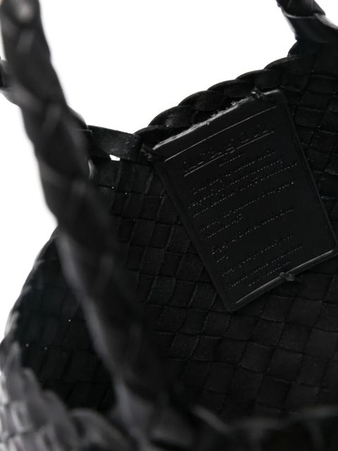 DRAGON DIFFUSION small Santa Croce tote bag - Black