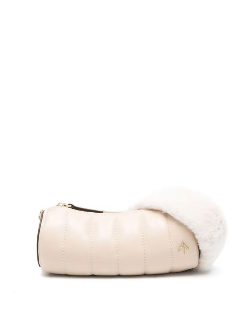 Manu Atelier quilted cylinder shoulder bag - Neutrals - zdjęcie produktu nr 1