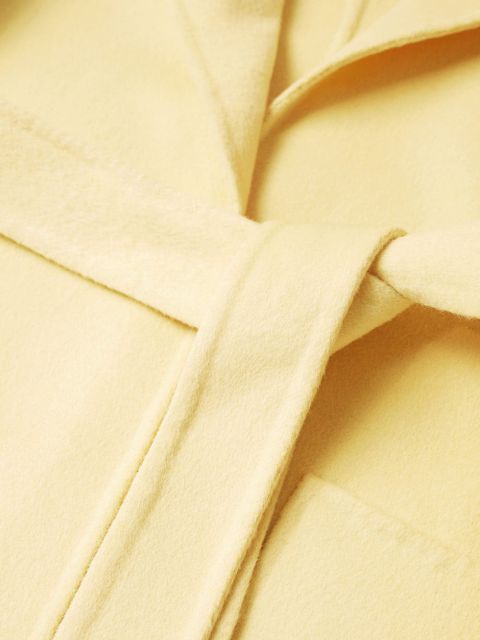 Płaszcz handmade z paskiem