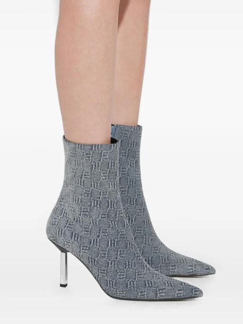 MISBHV 75mm Sasha ankle boots - Blue