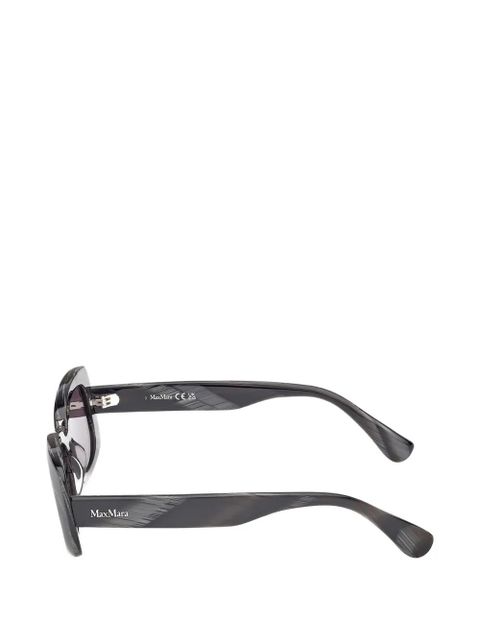 Max Mara Eyewear rectangle-frame sunglasses - Black