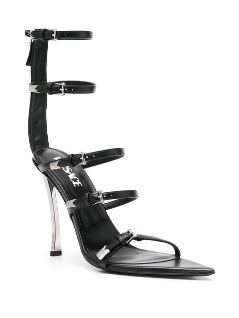 Versace Pin-Point 120mm sandals - Black - zdjęcie produktu nr 2