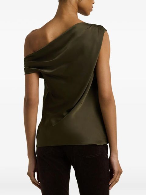 Lauren Ralph Lauren draped top - Green