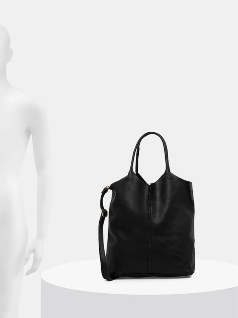 Answear.LAB torebka skórzana kolor czarny