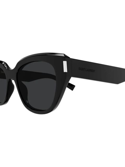 Saint Laurent Eyewear geometric sunglasses - Black