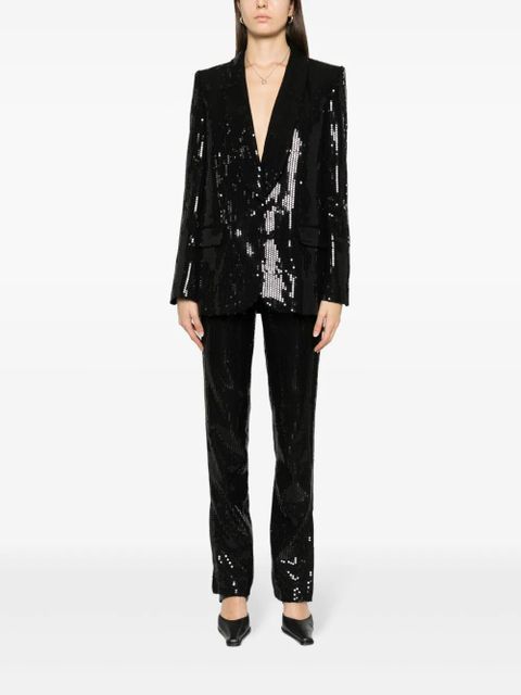 Zadig&Voltaire Pruny sequinned tapered trousers - Black - zdjęcie produktu nr 2