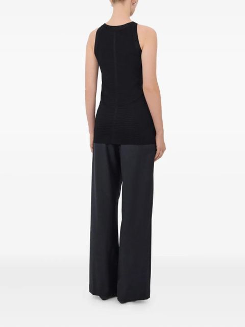 LouLou de Saison Ohana knitted sleeveless top - Black