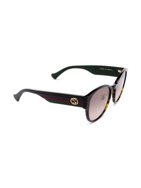 Gucci Eyewear round-frame sunglasses - Brown