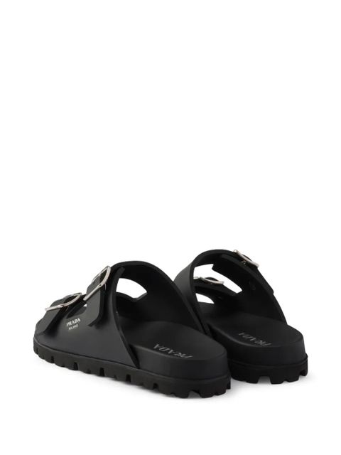 Prada metal buckle strap sandals - Black - zdjęcie produktu nr 2