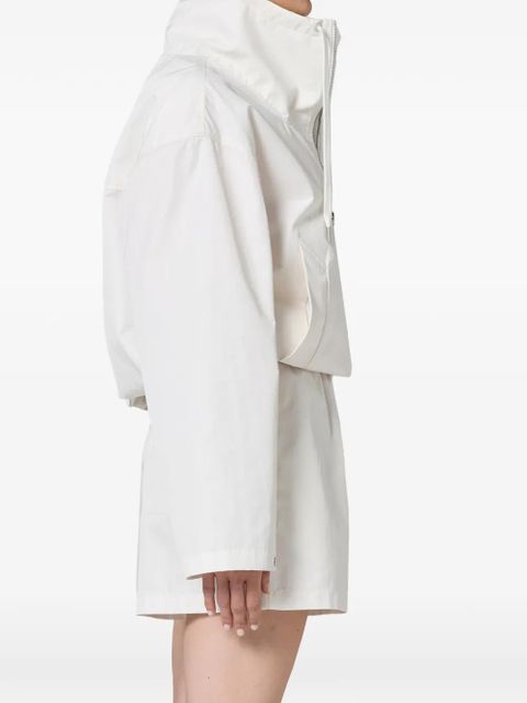 AGOLDE Lydia funnel-neck zip jacket - White