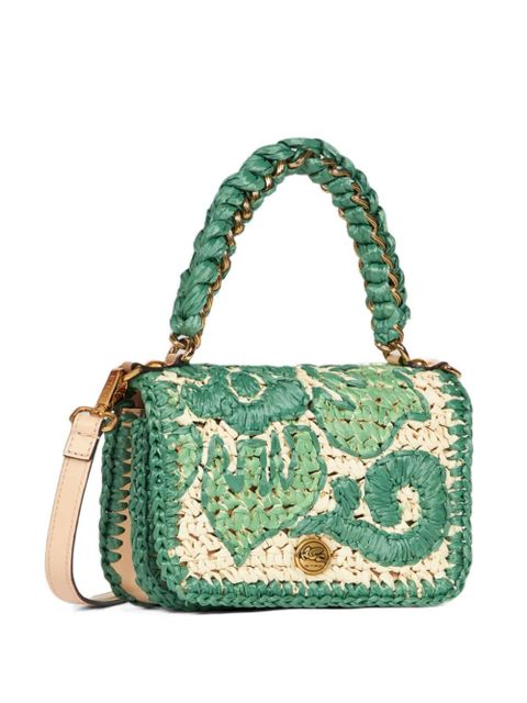ETRO raffia mini bag - Green - zdjęcie produktu nr 2