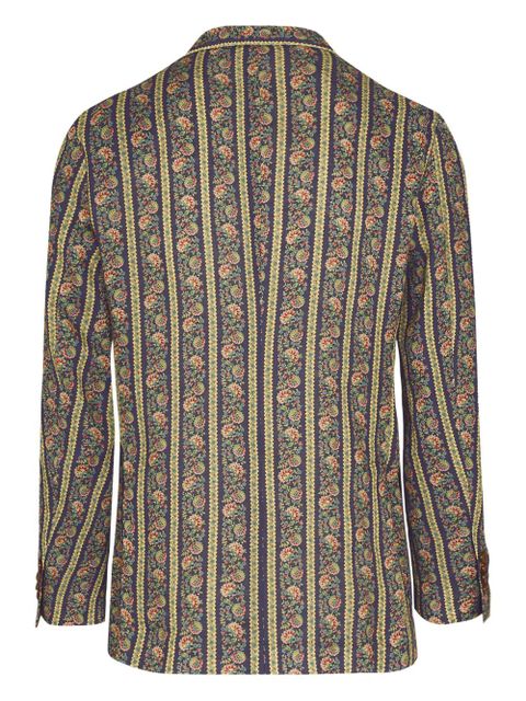 Vivienne Westwood floral striped blazer - Blue - zdjęcie produktu nr 2