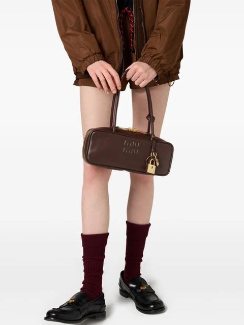 Miu Miu Beau shoulder bag - Brown - zdjęcie produktu nr 2