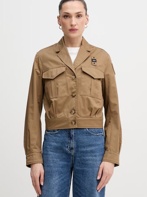 Blauer kurtka bawełniana CLEMENT - zdjęcie produktu nr 1