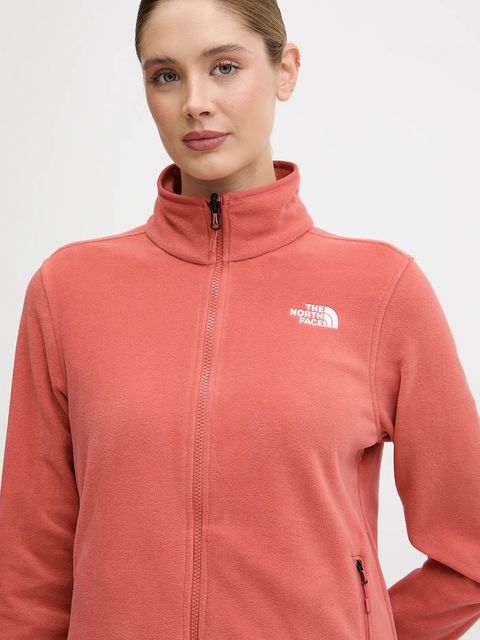 The North Face bluza sportowa damska kolor pomarańczowy gładka NF0A8D2FBOU1 - zdjęcie produktu nr 2