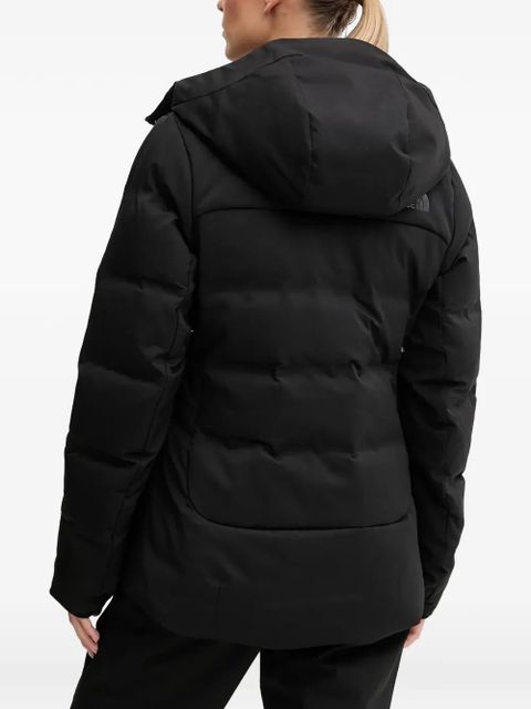 The North Face hooded padded ski jacket - Black