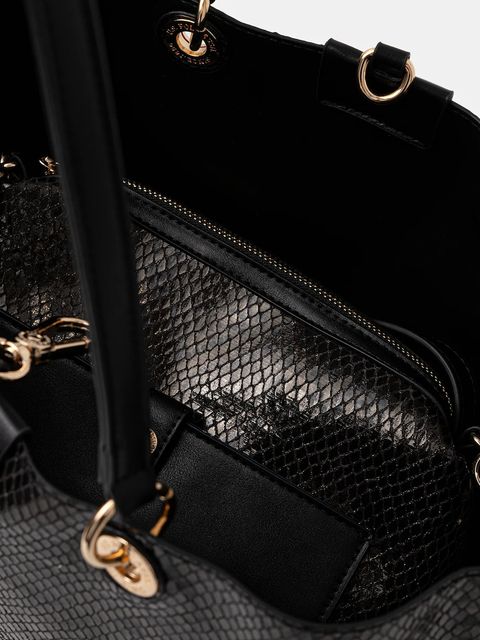 U.S. Polo Assn. torebka dwustronna Axtell Reversible kolor czarny BIU4A8904WVP