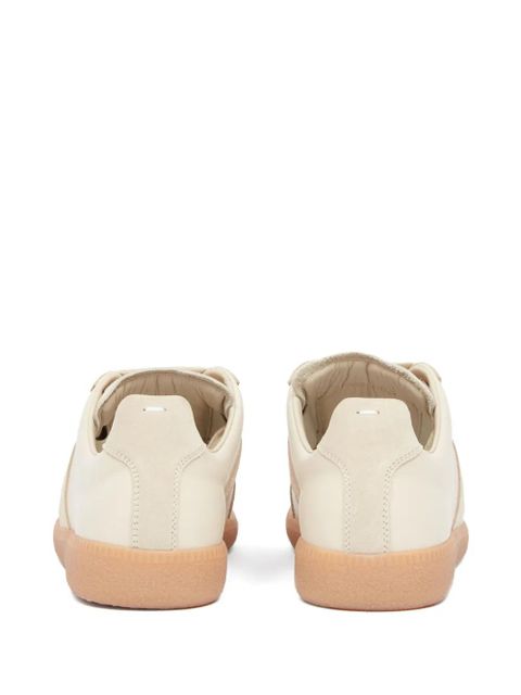 Maison Margiela Replica low-top leather sneakers - Neutrals - zdjęcie produktu nr 2