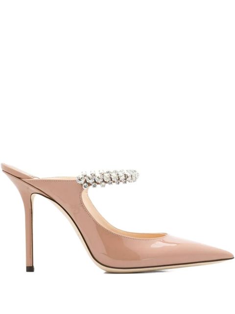 Jimmy Choo Bing heeled mules - Pink - zdjęcie produktu nr 1