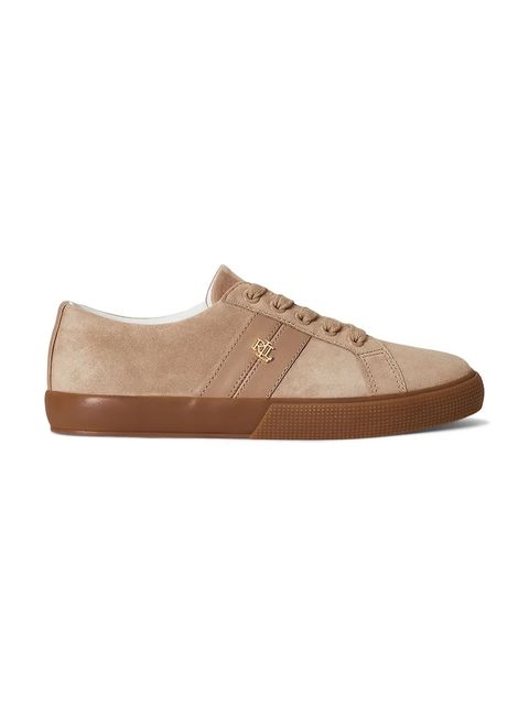 Lauren Ralph Lauren Janson II sneakersy damskie skórzane - zdjęcie produktu nr 1
