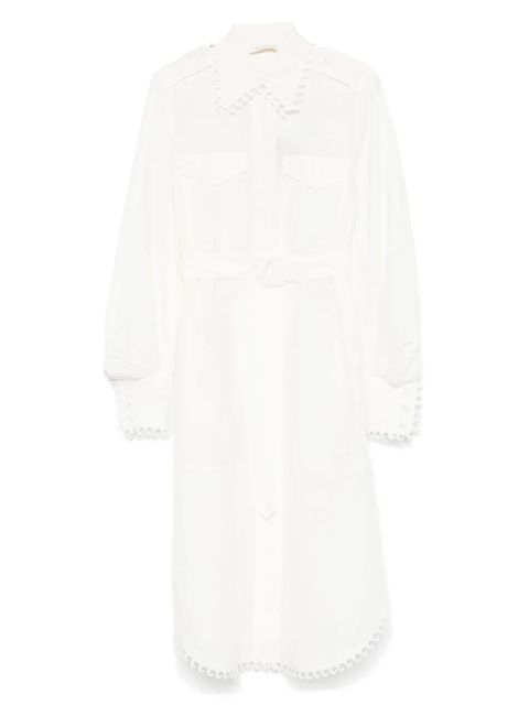 ZIMMERMANN Illuminate midi dress - White - zdjęcie produktu nr 1