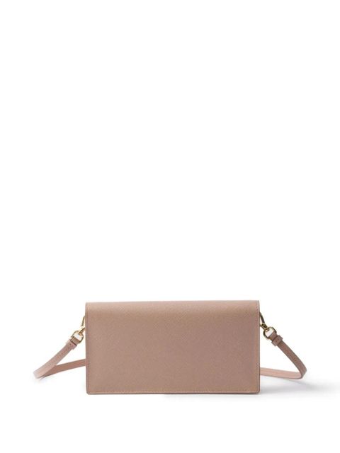 Prada logo plaque satchel bag - Pink - zdjęcie produktu nr 2