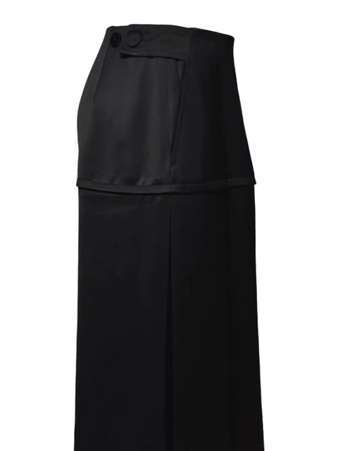 Jil Sander straight skirt - Black