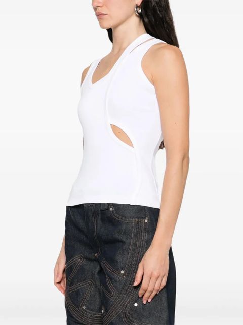 Axel Arigato stretch-cotton tank top - White