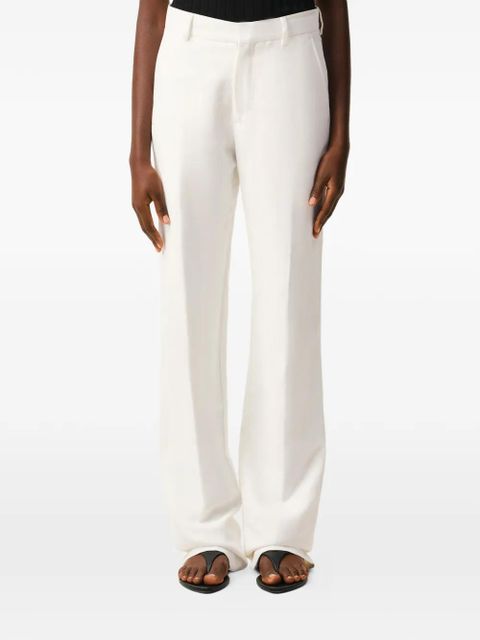 AMI Paris concealed-fastening tailored trousers - Neutrals