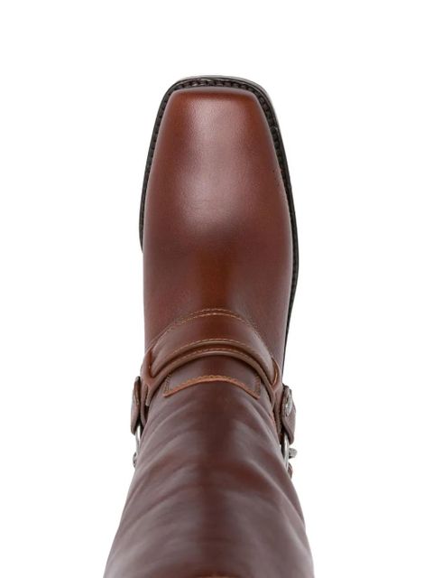 Zadig&Voltaire Igata leather boots - Brown