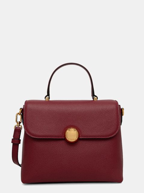 Furla torebka skórzana Moonlight S kolor czerwony WB01882 BX3036 CGQ00 - zdjęcie produktu nr 1