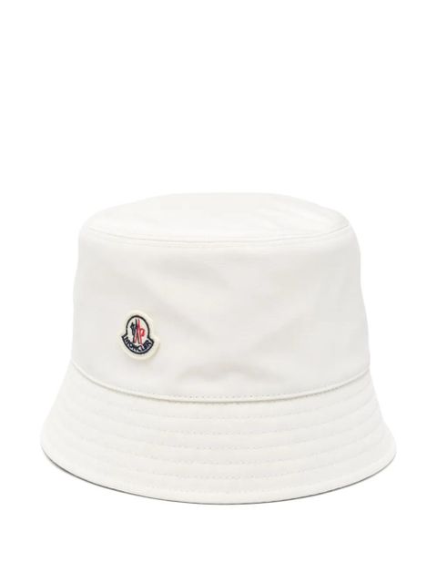 Moncler cotton bucket hat - Neutrals - zdjęcie produktu nr 1
