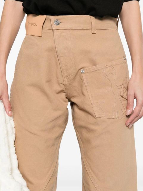 JW Anderson Twisted Workwear trousers - Neutrals - zdjęcie produktu nr 2