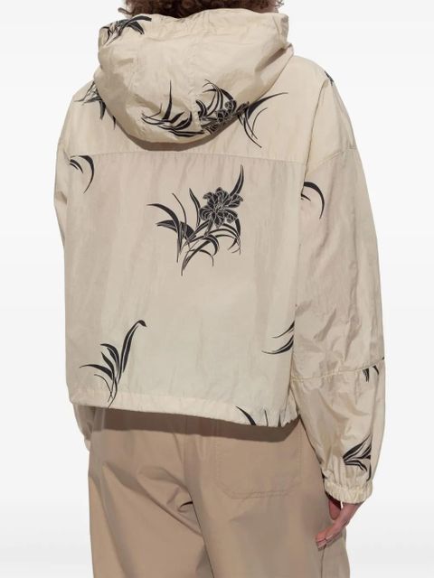 Moncler floral-print jacket - Neutrals - zdjęcie produktu nr 2