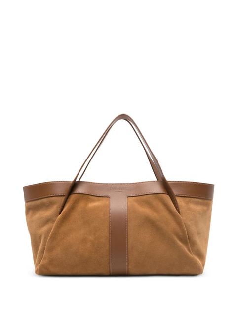 TWINSET Duffle panelled tote bag - Brown - zdjęcie produktu nr 1