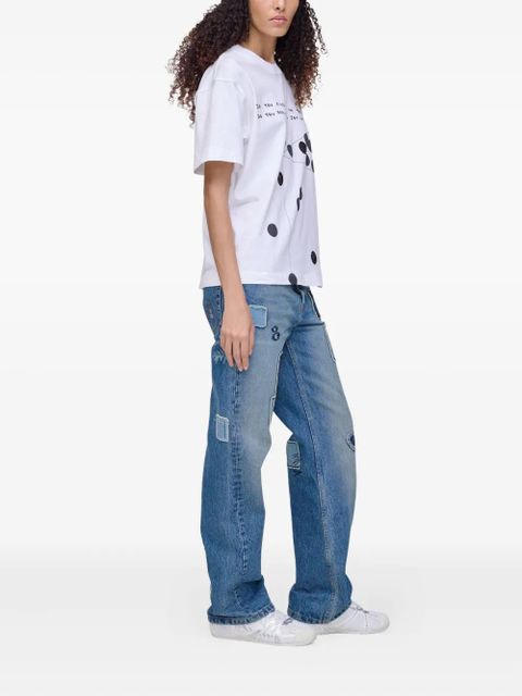 Marc Jacobs graphic-print box tee - White - zdjęcie produktu nr 2