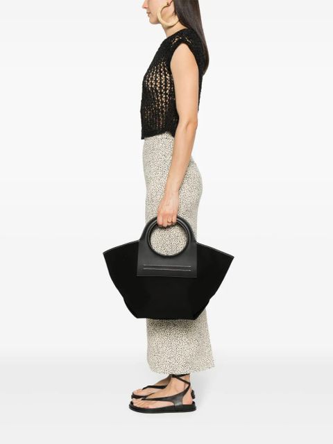 Hereu small Cala tote bag - Black