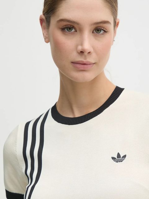 adidas Originals t-shirt KNITTED 3S TEE