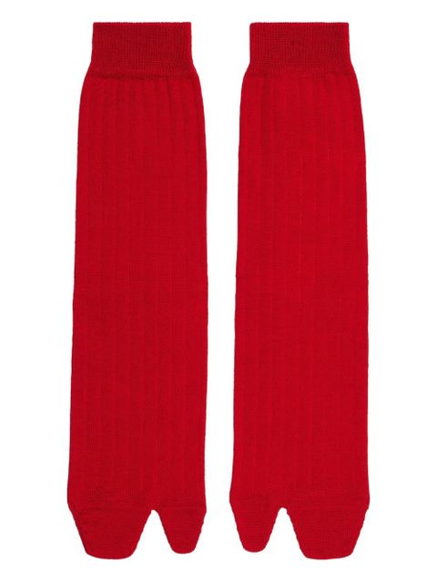 Maison Margiela Tabi socks - Red - zdjęcie produktu nr 1