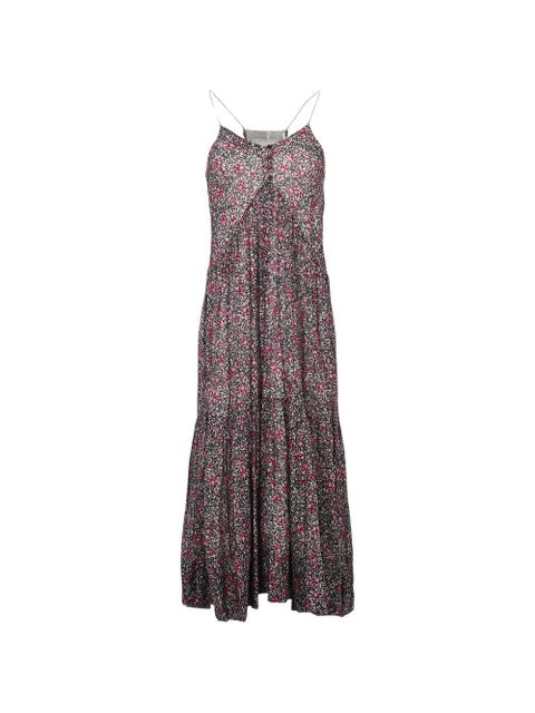 ISABEL MARANT floral-pattern sleeveless dress - Black - zdjęcie produktu nr 1