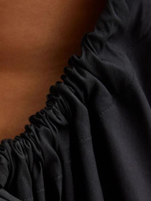 Max Mara Romea sleeveless tie-strap midi dress - Black